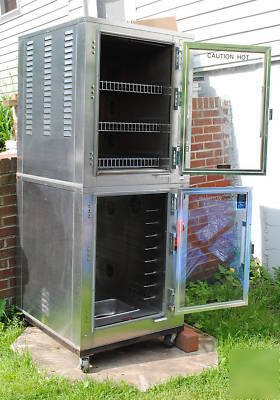 Deluxe bakery oven w/proofer & hatco merchandiser