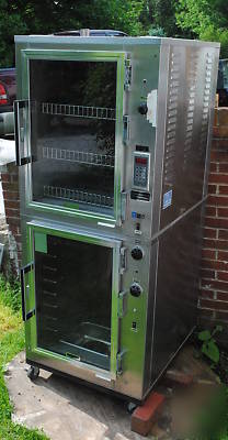 Deluxe bakery oven w/proofer & hatco merchandiser