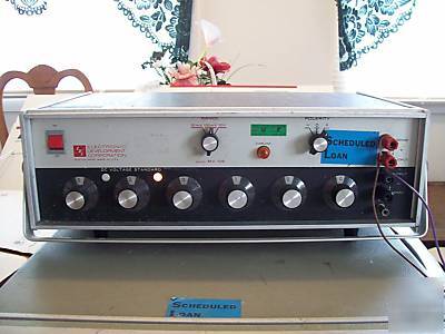 Edc MV106 dc voltage standard 10MV,100MV,10V ranges 
