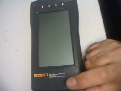Fluke one touch series ii network assistant