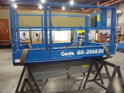 Genie scissor gs-2668 scissor lift platform only