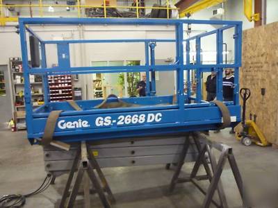 Genie scissor gs-2668 scissor lift platform only
