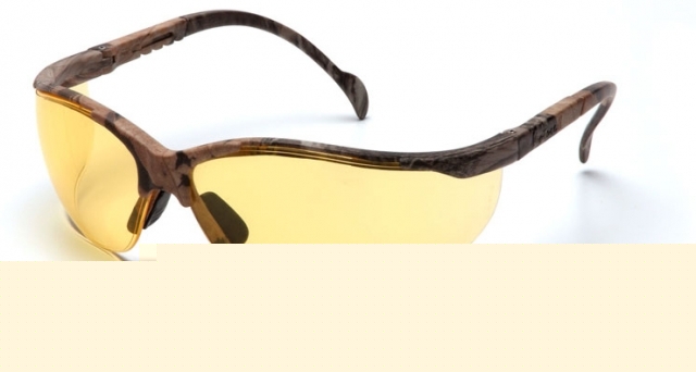 Pyramex venture ii safety glasses - amber lens, real