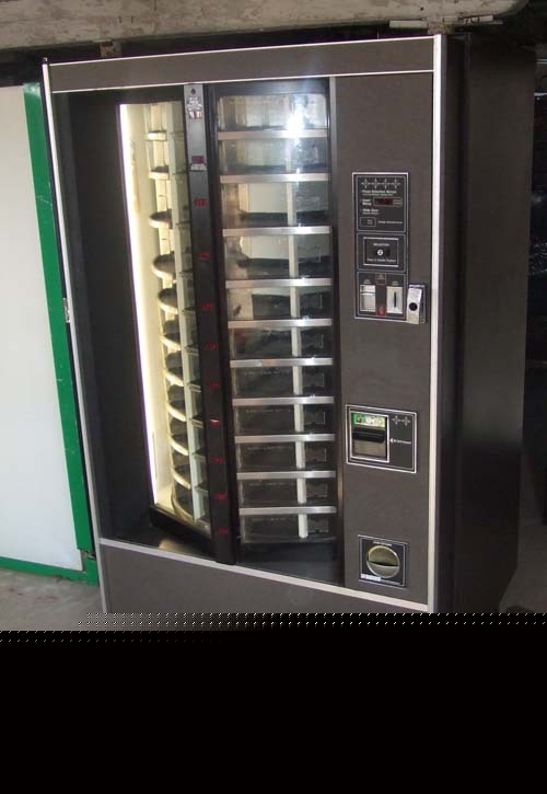 Rowe model 448E2 cold food vending machine with dba