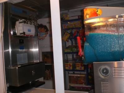 Soft ice cream and novelty truck 