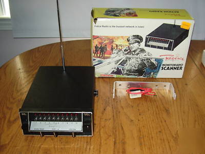 Vintage regency 10 channel monitoradio/scanner w/box