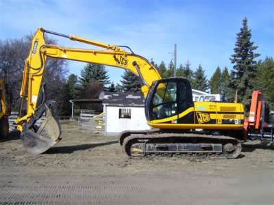 2007 jcb excavator JS220