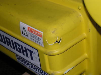 Acco 3 ton cable hoist, winch, lift