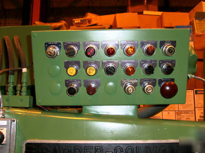 Barber colman 16-16 gear hobber