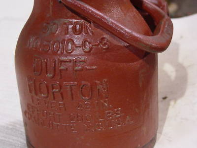 Duff norton 50 ton super jack 5010-c-3 very nice