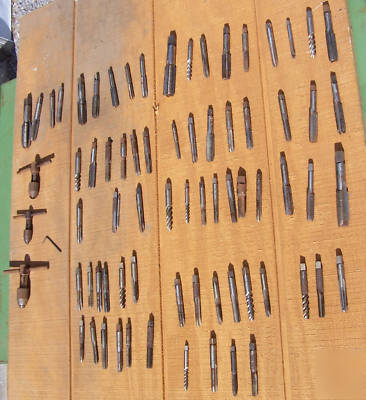 Misc. set of hand taps - various sizes/styles