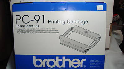 New brother pc-91 plain paper fax printing cartridge - 