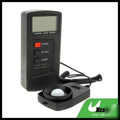 New digital lux meter light level measurement tester