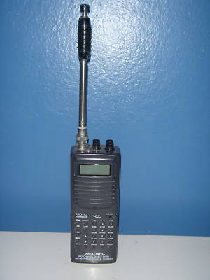 Pro-43 hyper scan realistic am/fm programable scanner