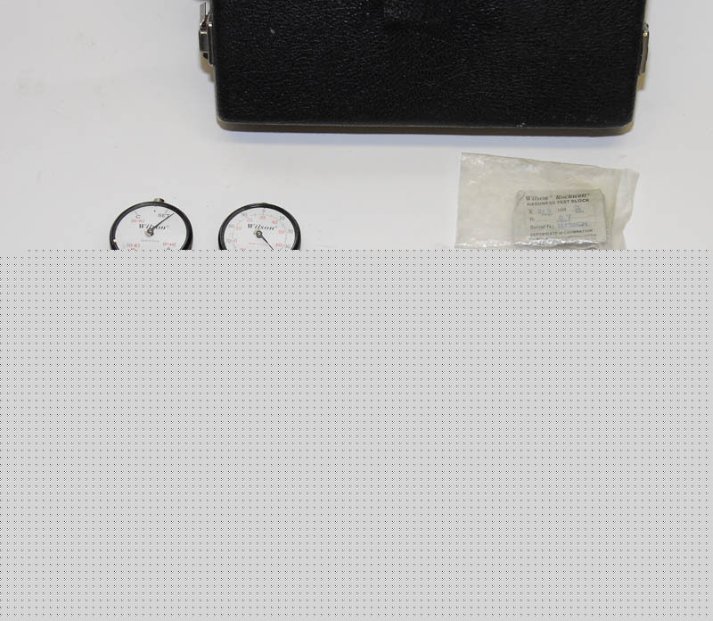 Wilson M51 portable rockwell hardness tester kit nice 