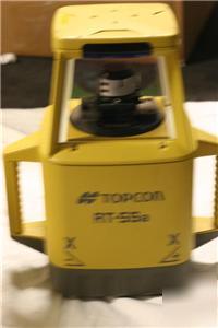 Topcon rt-5SA rotating laser level with case