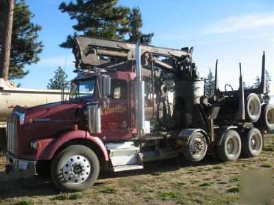 1993 kenworth T800 logging truck