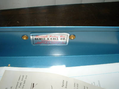 Bemis & call american bankers combination lock box