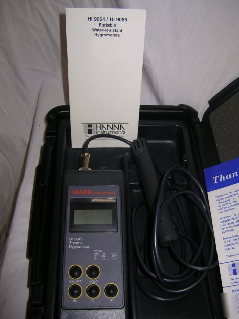 Hanna thermo hygrometer 9065