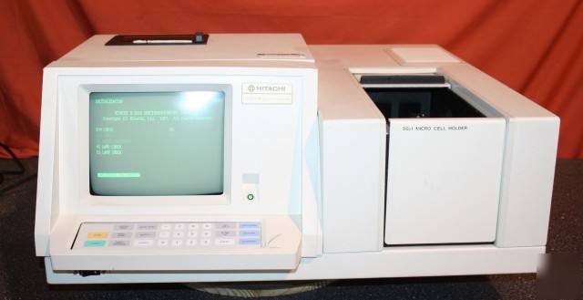 Hitachi u-2000 spectrophotometer double beam uv/vis