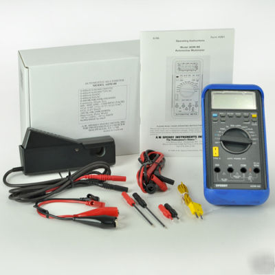 Ideal/a.w. sperry adm-88 automotive multimeter tester