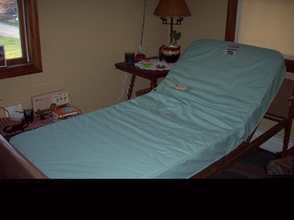 Invacare hospital bed w/extras 1YR old/ teen use 2 wks
