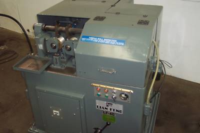 Lian feng thread rolling machine landis reed grob dies