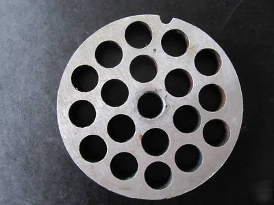 #12 3-pak meat grinder grinding sausage stuffer plates