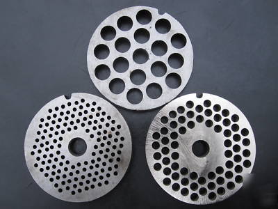 #12 3-pak meat grinder grinding sausage stuffer plates