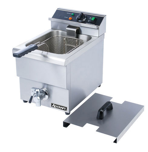 Adcraft df-12L commercial deep fryer 208V 25LB/hr