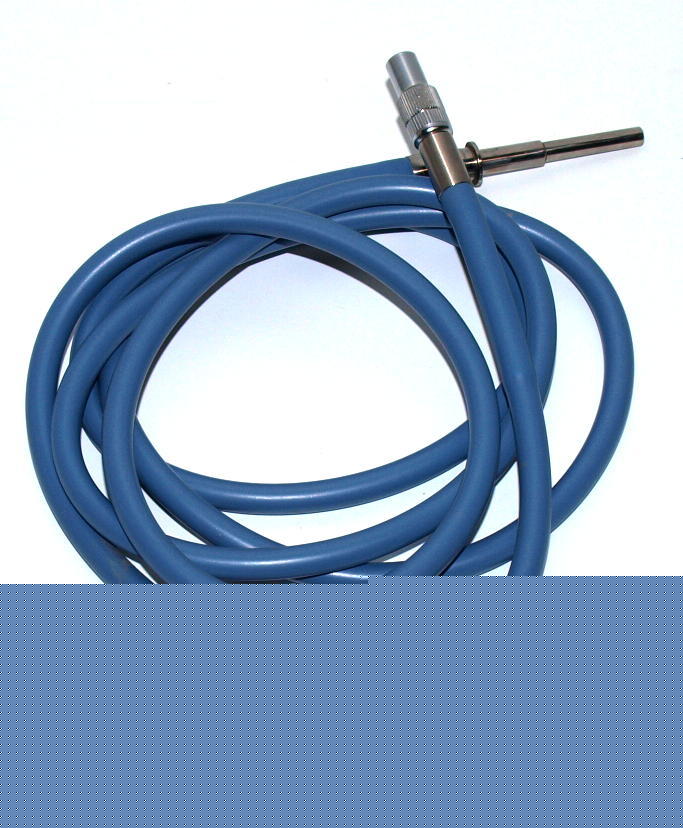 Fiber optic liquid light guide pipe for microscope. uv
