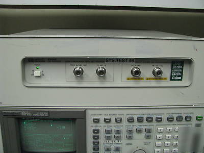 Hp 8924C cdma mobile test set + 83236B pcs interface