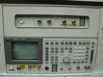 Hp 8924C cdma mobile test set + 83236B pcs interface