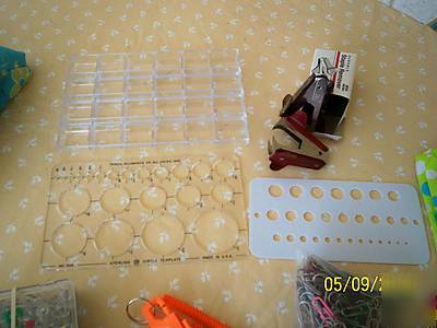 Huge assortment of office supplies and some...