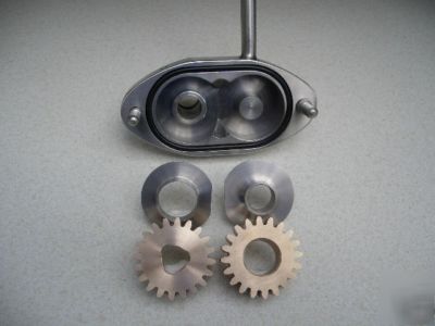 Ice cream gears & stainless steel liners