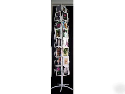 New spinning greeting card 36 pocket rack display 5X7 