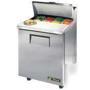 True tssu-27-8| sandwich/salad prep table 1 door|