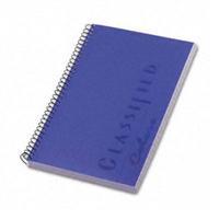 Tops classified orchid cover notebook, 8-1/2 x 5-1/2...