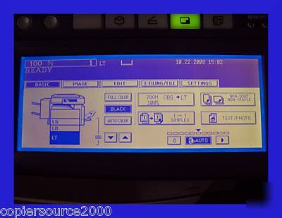 Toshiba e studio 4511 network print, scan to file/email