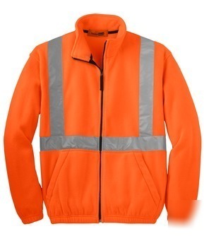 12 safety fleece jackets xs-2XL PERSONALIZED4R business