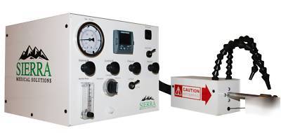 Balloon catheter hot air system