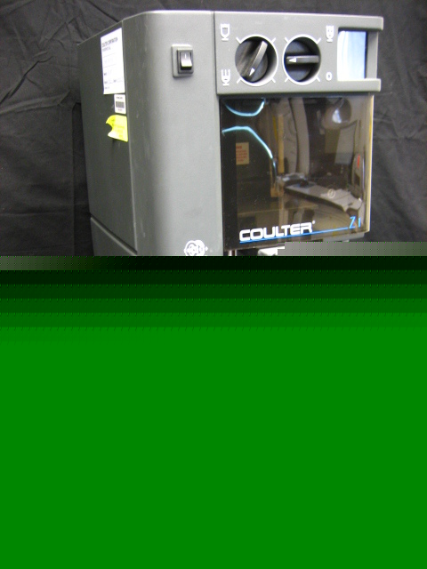 Beckman coulter Z1 cell and particle counter w keyboard