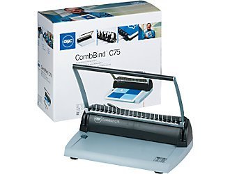 Gbc combbind C75 manual binding system