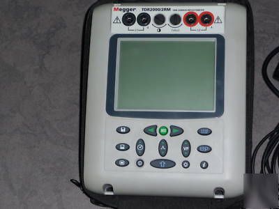Megger tdr 2000/2 cable fault locator reflectometer