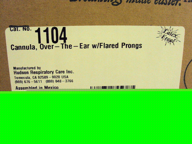 New 48 hudson rci flared nostril/over the ear cannulas* 
