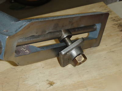 Oliver wood lathe tool rest base original 