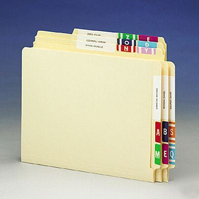 Smead 67190: alpha-z color-coded labels 2 packs