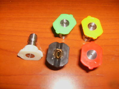 New 5 power pressure washer spray tips nozzles $39