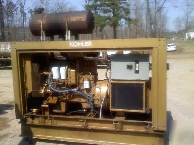 100 kw kohler diesel generator with tank