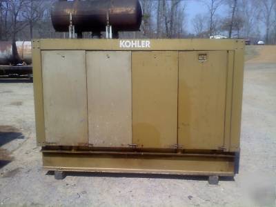 100 kw kohler diesel generator with tank